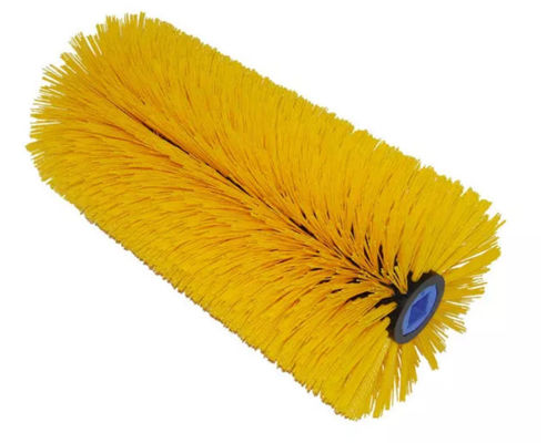 Flexible Adjustable Outer Diameter 400mm PET Wire Roller Road Sweeper Brush