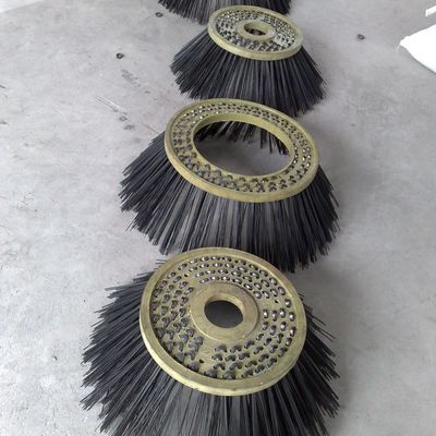 600mm Dia Steelwire Side Broom Kubota Recycled Street Sweeper Brushes