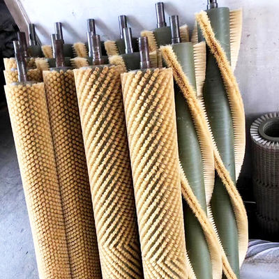 Dust Removal Brush Roller Nylon Hollow Cylindrical Drum Brush