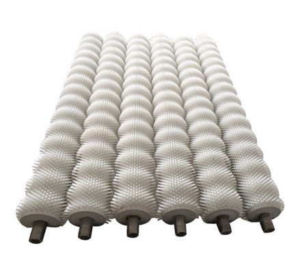Dust Remove SS304 Potato Peeling Cylindrical Roller Brush