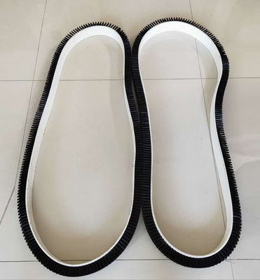 1000mm  Production Line Canvas Conveyor Belt Cleaning Brush