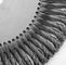 100*16mm Large Flat Stainless Steel Polished Wire Wheel Brush For Industrial Derusting