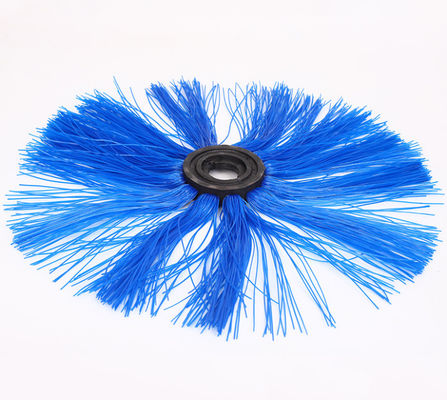 8mm Pin Guardrail Cleaning Wafer Brush Sweeper Roller Brush
